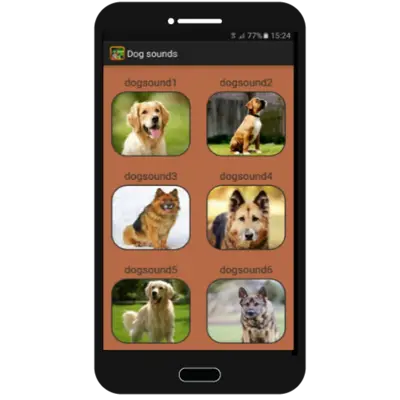 dog sounds android App screenshot 1